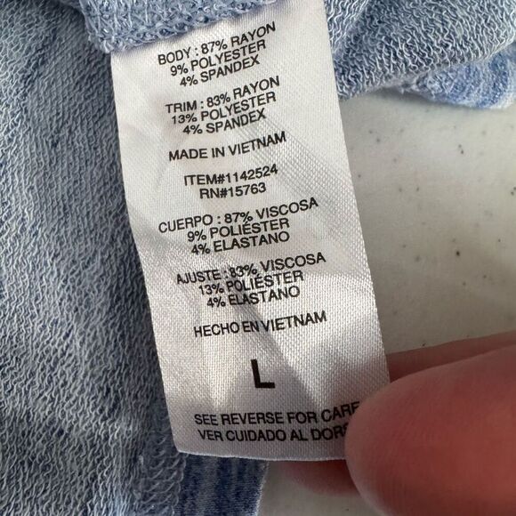 NWT Champion Elite Women’s Stretch Pullover Size Large Rayon Blend Blue Color - Picture 11 of 12